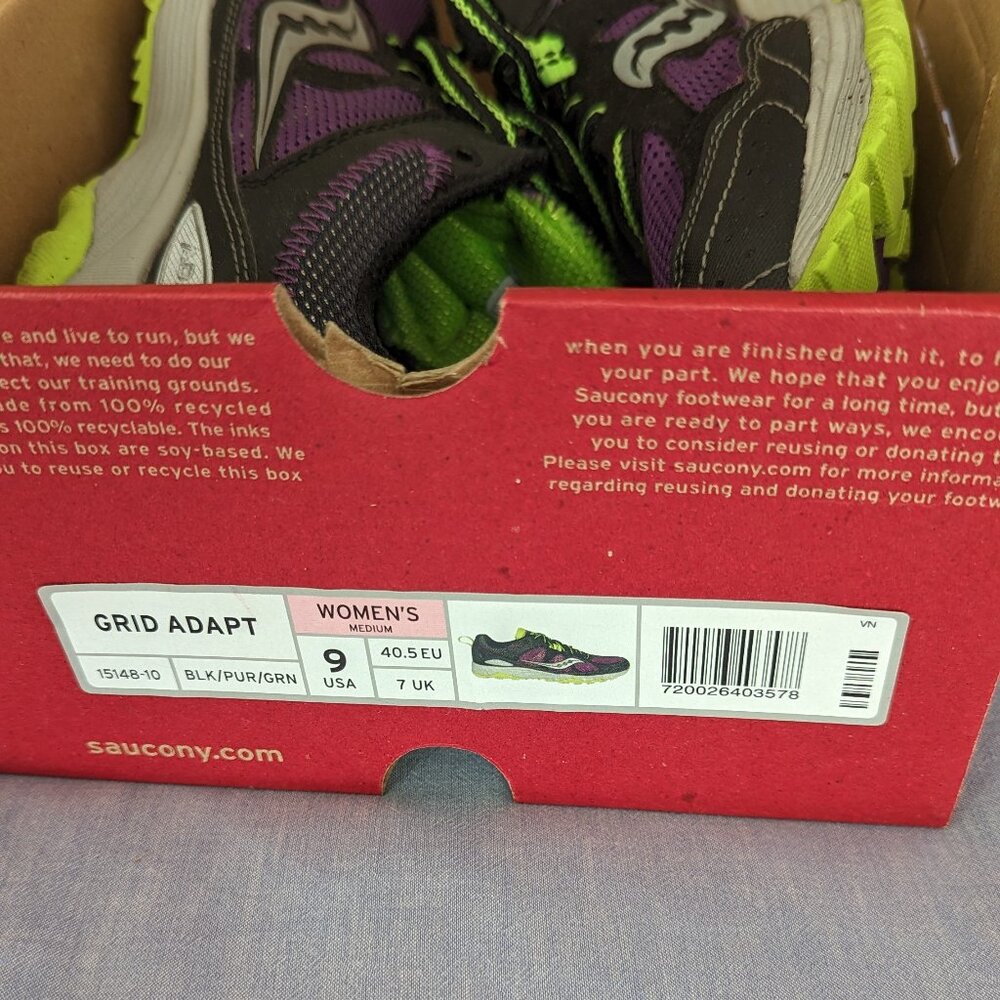 Saucony Trail/Workout sneaker- Size 9M - Picture 7 of 8